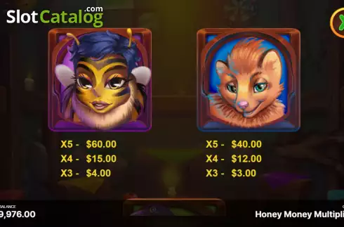 Скрин7. Honey Money Multiplier слот