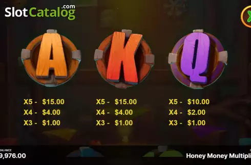 Скрин9. Honey Money Multiplier слот