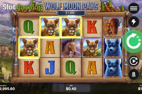 Скрин4. Wolf Moon Pays слот