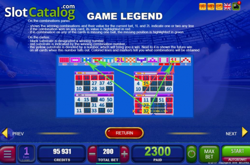 Скрин7. Bingo Soccer слот