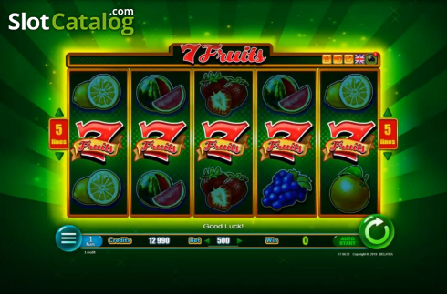 Скрин2. 7 Fruits слот