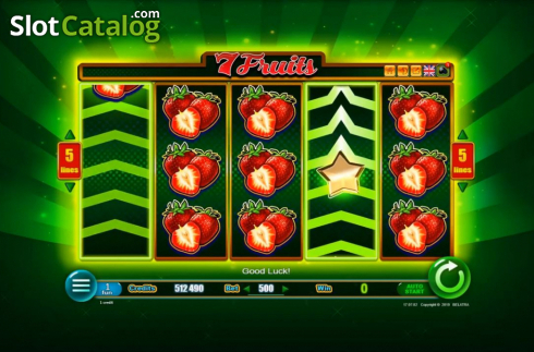 Скрин4. 7 Fruits слот