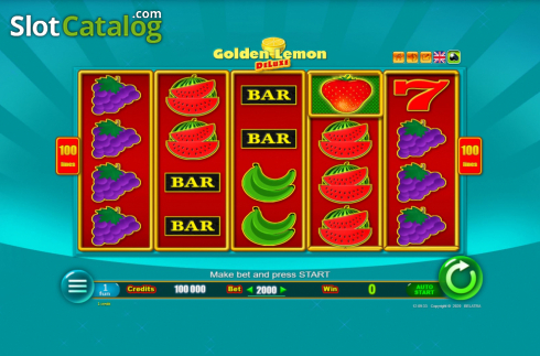 Скрин2. Golden Lemon Deluxe слот