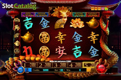 Скрин2. 88 Dragons Bounty слот
