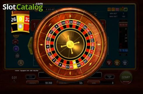 Скрин4. Lucky Roulette (Belatra Games) слот