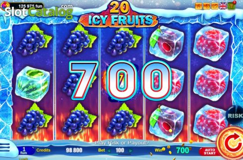 Скрин3. Icy Fruits (Belatra Games) слот