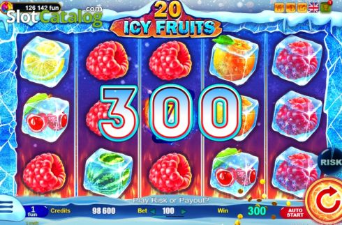 Скрин4. Icy Fruits (Belatra Games) слот