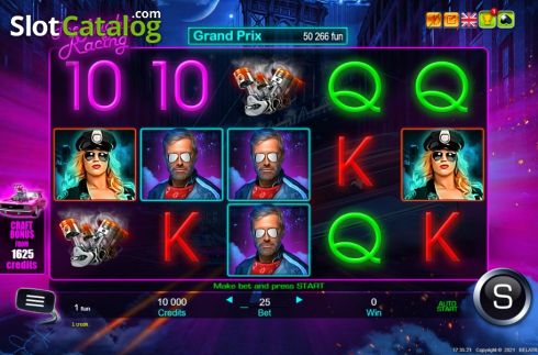 Скрин2. The Night Racing слот