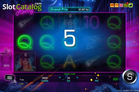 Скрин3. The Night Racing слот