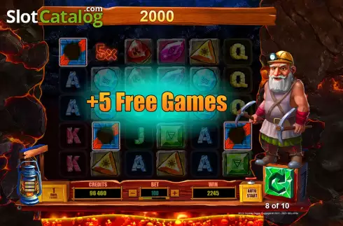 Скрин9. Crystals Digger слот