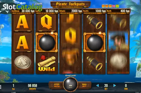 Скрин4. Pirate Jackpots слот