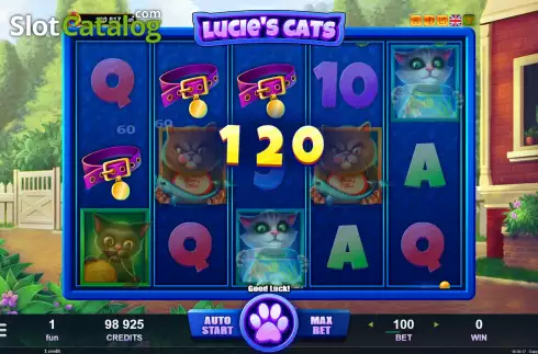 Скрин4. Lucie's Сats слот