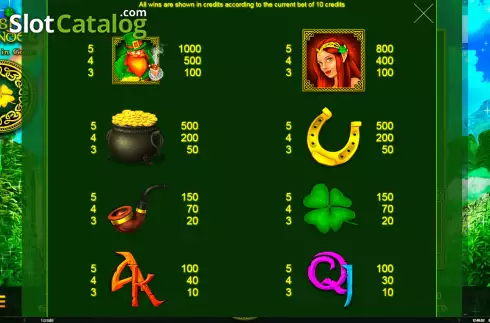 Скрин5. Irish Thunder слот