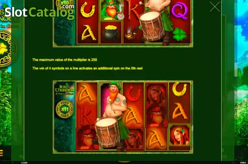 Скрин9. Irish Thunder слот