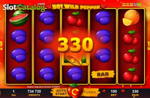 Скрин2. Hot Wild Pepper слот