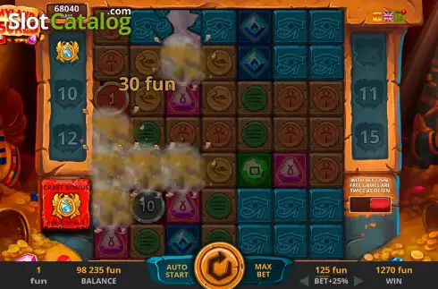 Скрин7. Mummyland Treasures слот