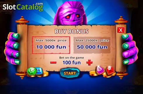Скрин9. Mummyland Treasures слот
