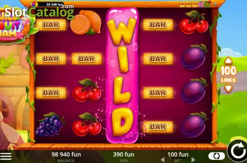 Скрин5. Wild Fruit Jam слот