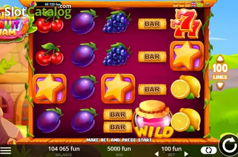 Скрин8. Wild Fruit Jam слот