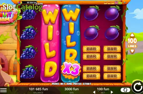 Скрин9. Wild Fruit Jam слот