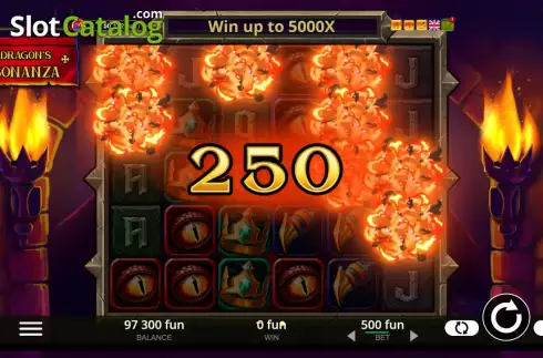 Скрин4. Dragon's Bonanza слот