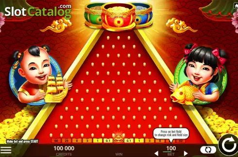 Скрин2. Golden Plinko слот
