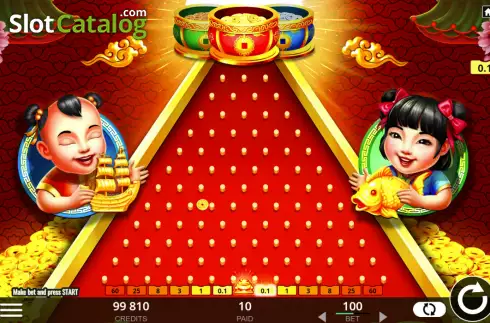 Скрин3. Golden Plinko слот