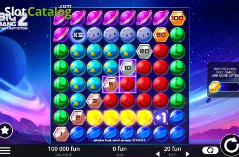 Скрин2. Big Bang 2 слот