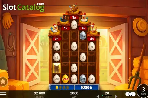 Скрин3. Foxy Eggs слот