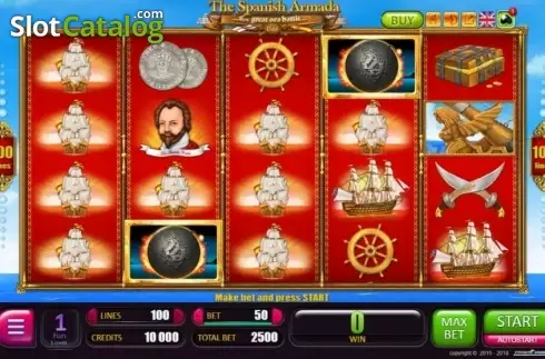 Скрин2. Spanish Armada слот