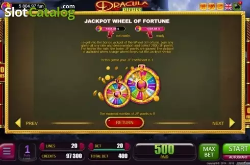 Скрин8. Dracula Riches слот