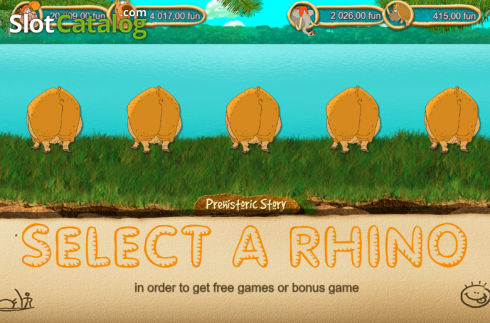 Скрин4. Prehistoric Story слот