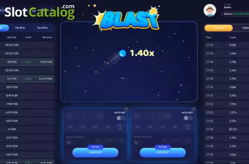 Скрин3. Blast слот
