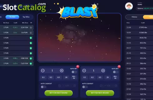 Скрин7. Blast слот
