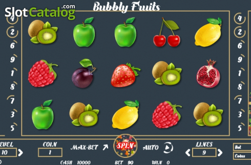 Скрин2. Bubbly Fruits слот