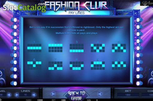 Скрин7. Fashion Club слот