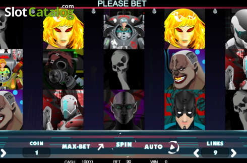 Скрин2. Heroes vs Villains слот