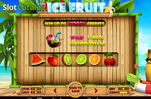 Скрин6. Ice Fruits (BetConstruct) слот