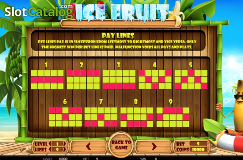 Скрин9. Ice Fruits (BetConstruct) слот