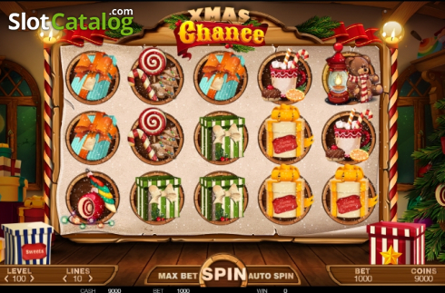 Скрин2. Xmas Chance слот