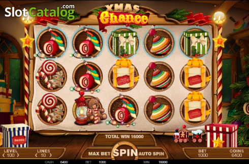 Скрин4. Xmas Chance слот