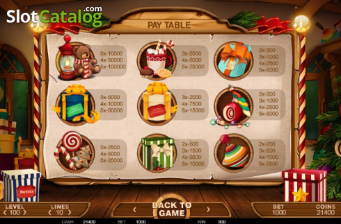 Скрин7. Xmas Chance слот
