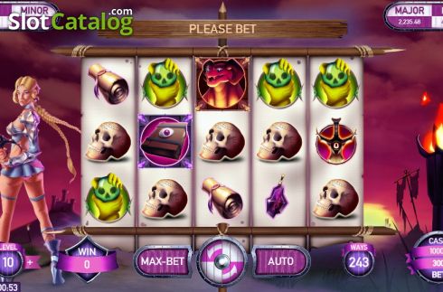 Скрин2. Queen Mystic Reels слот
