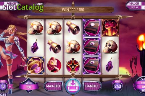 Скрин3. Queen Mystic Reels слот
