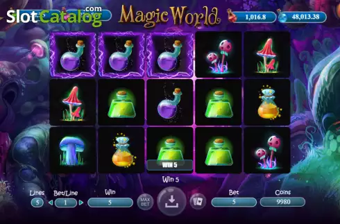 Скрин3. Magic World (BetConstruct) слот