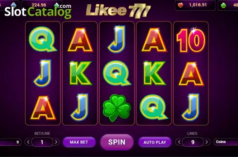 Скрин2. 777 Likee слот