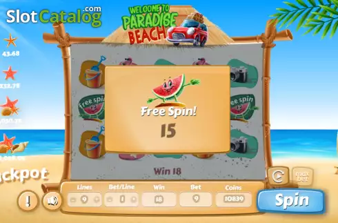 Скрин4. Welcome to Paradise Beach слот
