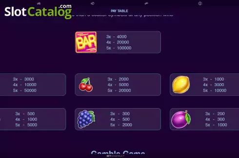 Скрин7. Fruit Route 69 слот