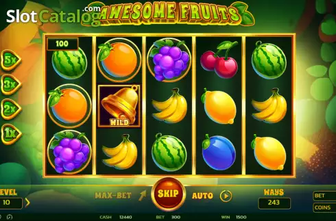 Скрин3. Awesome Fruits слот