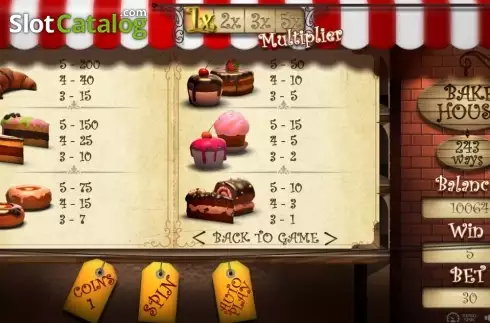 Скрин6. Bake House слот